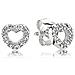 290528cz - Orecchini A Wolf Da Donna Con Zirconi, Argento Sterling 925 - Foto miniatura 1