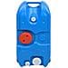 Serbatoio d'Acqua con Ruote per Campeggio 40 L Blu - Foto miniatura 2