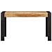 Tavolo Da Pranzo 140x70x76 Cm In Legno Massello Di Mango Grezzo - Foto miniatura 2