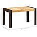 Tavolo Da Pranzo 140x70x76 Cm In Legno Massello Di Mango Grezzo - Foto miniatura 6
