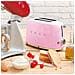 Tostapane TSF01PKEU 2 fetta /e 50's Style Potenza 950W Colore Rosa - Foto miniatura 6