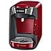 TAS3203, Libera installazione, Semi-automatica, Macchina per caffè con capsule, Capsule caffè, Rosso, Cromo - Foto miniatura 2