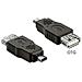 65399 mini USB A USB A Nero cavo di interfaccia e adattatore - Foto miniatura 1