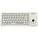 Tastiera con Trackball USB G84-5400LUMBE-0  (Layout Belga) Colore Grigio - Foto miniatura 1