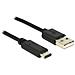 0.5m, USB2.0-A / USB2.0-C 0.5m USB A USB C Nero cavo USB - Foto miniatura 1