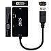 Nano Cavo 10.16.3301-bk - Adattatore convertitore 3 in 1 da DisplayPort a VGA / DVI / HDMI, DP1.2 / m-vga / h-dvi / h-hdmi / H) HDMI 4 K, colore: nero - Foto miniatura 3