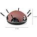 PZ-9156 Forno per Mini Pizza Pizza 6 Persone 1200W con Cupola in Terracotta - Set Completo con Palette - Foto miniatura 9