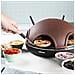 PZ-9156 Forno per Mini Pizza Pizza 6 Persone 1200W con Cupola in Terracotta - Set Completo con Palette - Foto miniatura 10