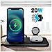 Supporto Di Ricarica Wireless 4 In 1 Presa Usb-c Da 45 W, Nero - Foto miniatura 15