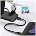 Supporto Di Ricarica Wireless 4 In 1 Presa Usb-c Da 45 W, Nero - Foto miniatura 17