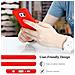 Custodia Compatibile Con Samsung Galaxy S6 In Liquid Rosso - Coperchio Protettivo In Silicone Tpu Flessibile - Foto miniatura 7