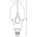 Lampada Led E27 Ed90 30w (equivalente A 210w) Fascio Di 360° - Luce Bianca Calda 2800k - 3300 Lumen Fascio Di 360°- Attacco Grandee27 - Lampadina Led Ed90 - 90x212mm - Classe A+ - Foto miniatura 3