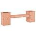 Panchina con Fioriera 184,5x39,5x56,5 cm Legno Massello Douglas - Foto miniatura 2