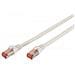 Cavo Rete S-ftp Cat.6 Doppia Schermatura Ls0h Colore Bianco Mt. 5 - Foto miniatura 1
