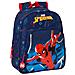 Zaino Scuola Spider-man Neon Blu Marino 27 X 33 X 10 Cm - Foto miniatura 1