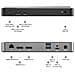 DUPRDX2-100 replicatore di porte e docking station per laptop Cablato USB 3.2 Gen 1 (3.1 Gen 1) Type-C Nero, Grigio - Foto miniatura 3