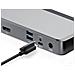 DUPRDX2-100 replicatore di porte e docking station per laptop Cablato USB 3.2 Gen 1 (3.1 Gen 1) Type-C Nero, Grigio - Foto miniatura 4