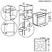 Forno Elettrico da Incasso 949 498 424 Capacità 72 L Multifunzione Colore Nero, Acciaio inox - Foto miniatura 8