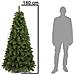 Albero Di Natale Verde Namir 180 Cm Super Folto Foltissimo Realistico 628 Punte - Foto miniatura 4