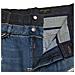 Jeans Skinny In Denim A Vita Alta Floreale Blu - It44-l - Foto miniatura 5