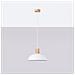 Lampada A Sospensione Fano Bianco Sl. 1321 - Scandinavo Lampade A Sospensione Bianco 120x34x34 Cm - Foto miniatura 2