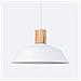 Lampada A Sospensione Fano Bianco Sl. 1321 - Scandinavo Lampade A Sospensione Bianco 120x34x34 Cm - Foto miniatura 4