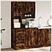 Mobile Da Cucina Rovere Fumo 95x50x180 Cm Legno Multistrato - Foto miniatura 1