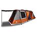 Tenda da Campeggio a Tunnel per 4 Persone Grigio e Arancione - Foto miniatura 3