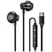 Auricolari In-ear Usb-c Magnetici Per Musica E Chiamate, Nero - Foto miniatura 1