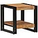 Tavolino da caffè 40x50x38 cm in legno massello di acacia - Foto miniatura 2
