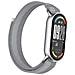 Cinturino In Nylon Per Xiaomi 10/9/8 (versione Standard) Con Connettore In Metallo Darkgrey - Foto miniatura 1
