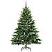 Albero di Natale artificiale con 150 LED Verde 150 cm PE e PVC - Foto miniatura 4
