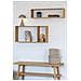 Scultura Decorativa In Gres Beige A Forma Di Funghi Sovrapposti 18×15×24 Cm - Foto miniatura 7
