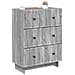 Mobile con Cassetti Grigio Sonoma 66 x 34,5 x 90 cm - Foto miniatura 2