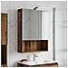 Mobiletto per specchio da bagno Legno vecchio 50 x 14,5 x 70 cm - Foto miniatura 4