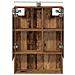 Mobiletto per specchio da bagno Legno vecchio 50 x 14,5 x 70 cm - Foto miniatura 7