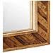 Specchio Montaggio a parete Marrone 70 x 50 x 3 cm Vetro - Foto miniatura 5