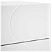 Comodino 2 pz Bianco Lucido 33,5 x 34,5 x 60 cm Legno composito - Foto miniatura 8