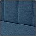 Divano in Stoffa 117x55,5x77 cm Blu - Foto miniatura 3