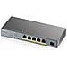 GS1350-6HP-EU0101F switch di rete Gestito L2 Gigabit Ethernet (10/100/1000) Supporto Power over Ethernet (PoE) Grigio - Foto miniatura 1