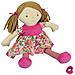 BNK5179-S-3 PICCOLA FRAN - Capelli Castani e Vestito Rosa e Verde - 25 cm - Foto miniatura 1