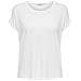 Onlmoster S / s O-neck Top Noos Jrs White T-shirt Manica Corta Donna Taglia M - Foto miniatura 2