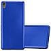 Custodia Compatibile Con Sony Xperia Xa In Blu Metallico - Coperchio Protettivo In Silicone Tpu Flessibile - Foto miniatura 1