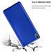 Custodia Compatibile Con Sony Xperia Xa In Blu Metallico - Coperchio Protettivo In Silicone Tpu Flessibile - Foto miniatura 3