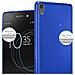 Custodia Compatibile Con Sony Xperia Xa In Blu Metallico - Coperchio Protettivo In Silicone Tpu Flessibile - Foto miniatura 7