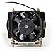 Ventola di Raffreddamento CPU 6cm Alluminio Colore Nero - Foto miniatura 2