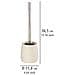 Goa Beige Contenitore Spazzola+scopino Wc, - Foto miniatura 4
