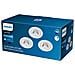Pack Downlight Led Regolabile Sparkle 5.5w Foro Ø 70mm (3 Un.) Bianco 55xø85 Mm Metallo - Foto miniatura 1