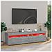 Mobile Porta TV con Luci LED 2pz Grigio Sonoma 75x35x40 cm - Foto miniatura 9