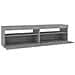 Mobile Porta TV con Luci LED 2pz Grigio Sonoma 75x35x40 cm - Foto miniatura 11